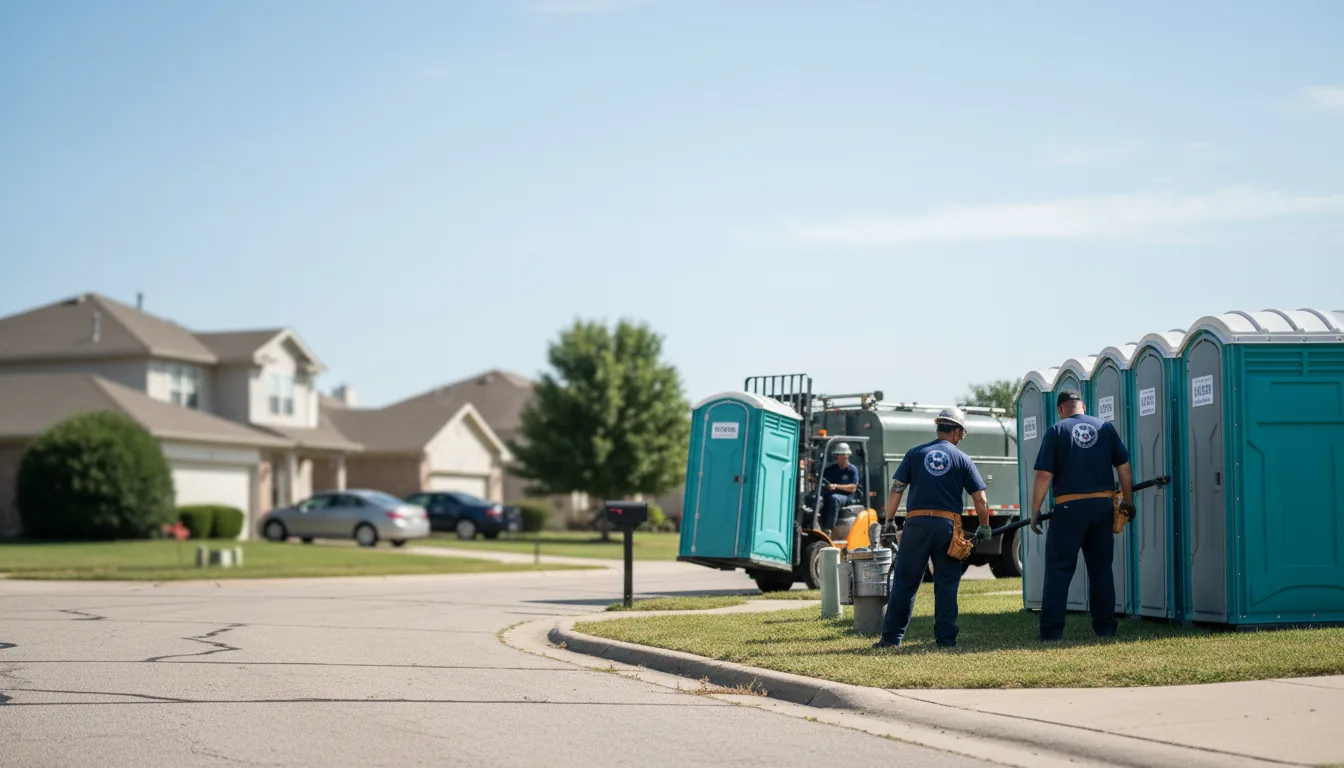Porta Potty Rental in Quincy, OH near me